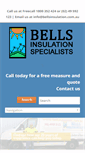 Mobile Screenshot of bellsinsulation.com.au